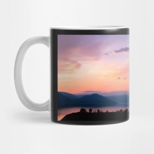 Sunset Sky Above Okanagan Lake Mug